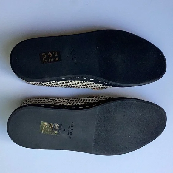 Rag and Bone Cairo Striped Espadrilles size 38 - Picture 3 of 5